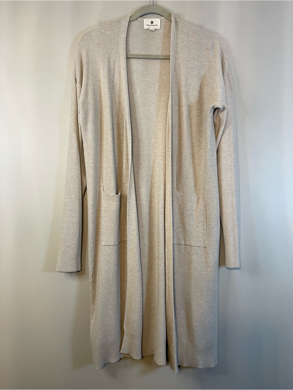 Betsey's Boutique Shop Women's Ribbed Sweater Cardigan